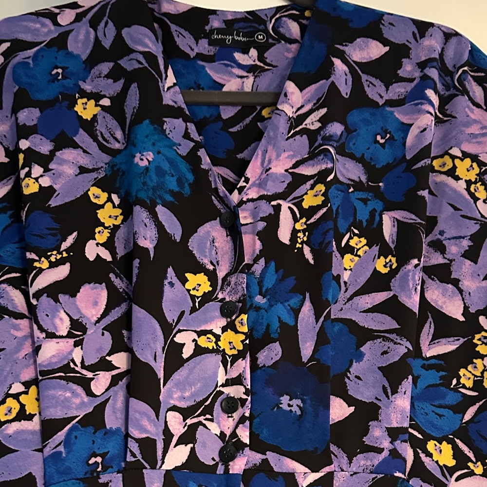Retro Style Floral Spring Dress - Picture 6 of 9
